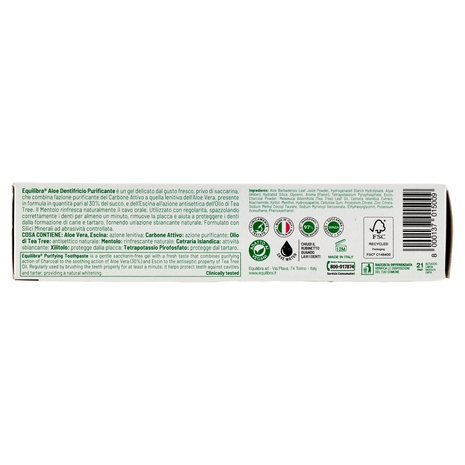 equilibra Aloe Dentifricio Purificante 75 ml